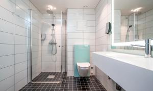 Koupelna v ubytování Thon Hotel Hammerfest