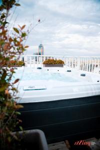 a view from the roof of a building at Spinola Stays in St. Julianʼs