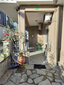Balkón alebo terasa v ubytovaní Άνετη διαμονή στο κέντρο της Ανατολής