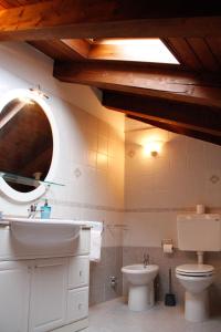 Phòng tắm tại Casa D'antan Gressan