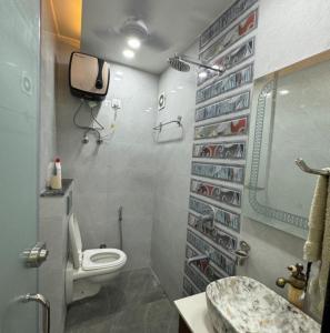Koupelna v ubytování A Abode