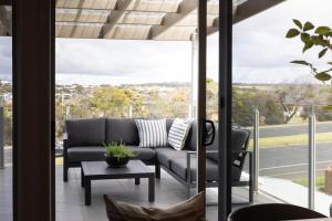 Posezení v ubytování NEW Pleasant View Stays TORQUAY