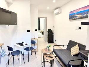 Ruang duduk di Modern Apartment Near Centro