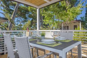 Balkón nebo terasa v ubytování Camping Stobreč Split