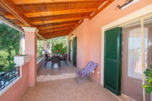 Balkón nebo terasa v ubytování Villa Eleni Peritheia BY CorfuEscapes