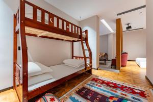 Postel nebo postele na pokoji v ubytování Chaozhou Fanhuali B&B