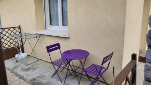 Μπαλκόνι ή βεράντα στο Joli Studio 1 personne, Avec Terrasse +3 φωτογραφίες
