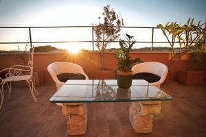 Balkón nebo terasa v ubytování Terrazza Urania - Penthouse terrace with 360 view of Rome