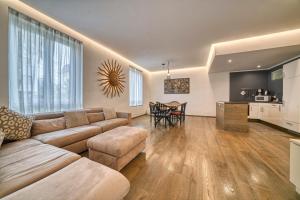 Χώρος καθιστικού στο Apartment Heinz