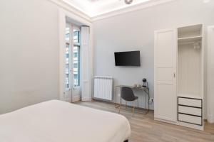 Μια τηλεόραση ή/και κέντρο ψυχαγωγίας στο Palazzo Galeoni Luxury Suites