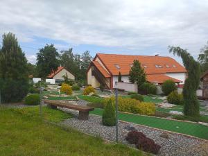 Zahrada ubytování Penzion Na Majlantě