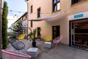 Budova, v ktorej sa hostel nachádza