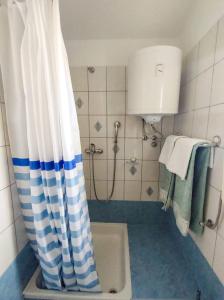 Kúpeľňa v ubytovaní Cute Apartment Marina in the city of Krk + 28 fotografií