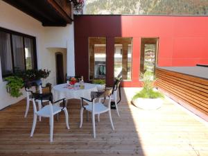 Balkón nebo terasa v ubytování Hotel Garni Berghof
