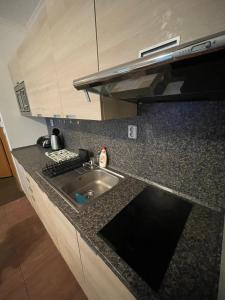 Η κουζίνα ή μικρή κουζίνα στο Apartman Harrachov - Resident