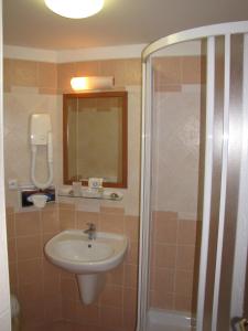 Koupelna v ubytování Hotel Residence Select
