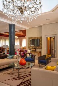 Posezení v ubytování Villa Lamaan - Domaine prive piscine et hammam