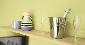 Gėrimai apgyvendinimo įstaigoje Loft Container com Spa