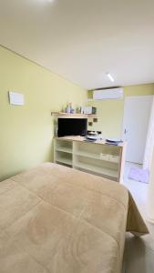 Virtuvė arba virtuvėlė apgyvendinimo įstaigoje Loft Container com Spa