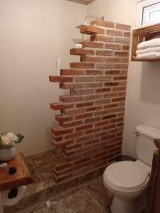 Ένα μπάνιο στο Finca Chuchiyá cabañas Tecpan