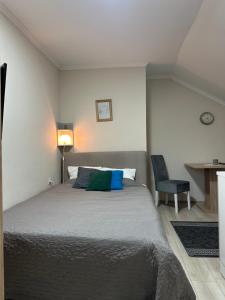 Postel nebo postele na pokoji v ubytování Sobe Tanja