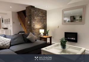 Χώρος καθιστικού στο Tranquil Home in Jackfield