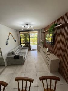 Posezení v ubytování Wai Wai Cumbuco Eco Residence