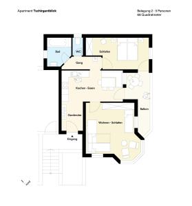 Planimetria di Haus Gamper-Haselwanter
