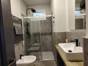 A bathroom at Fabio Haus Trieste