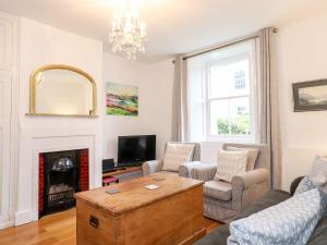 a living room with a couch and a coffee table at Middletown in Keswick