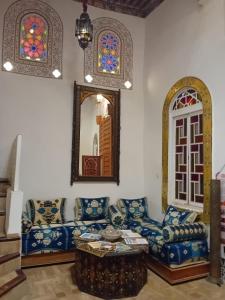 Posezení v ubytování RIAD DAR DIWAN