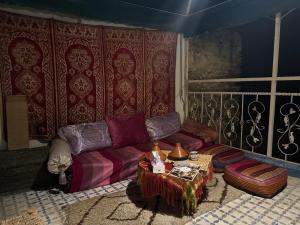Posezení v ubytování RIAD DAR DIWAN