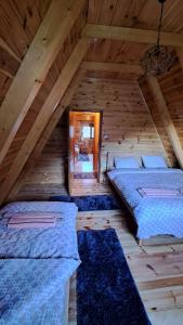 Postel nebo postele na pokoji v ubytování Hill Escape