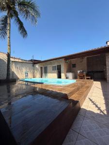 Πισίνα στο ή κοντά στο Casa de Praia Nunes
