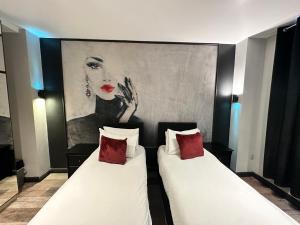 Postel nebo postele na pokoji v ubytování Pasha Hotel - 3* Boutique Hotel