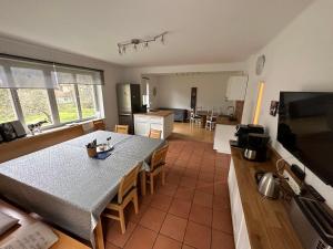 Kuchyň nebo kuchyňský kout v ubytování Ferienhaus Vera