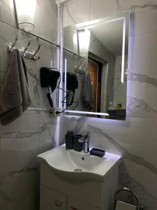 Koupelna v ubytování Albania Studio Apartament