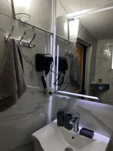 Koupelna v ubytování Albania Studio Apartament