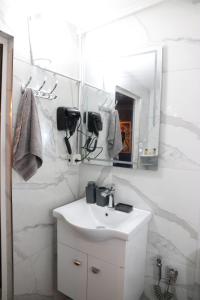 Koupelna v ubytování Albania Studio Apartament