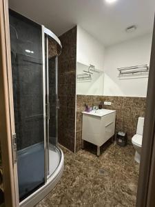 Koupelna v ubytování GT Boutique Hotel