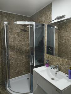 Koupelna v ubytování GT Boutique Hotel
