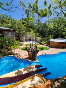 Πισίνα στο ή κοντά στο Lenca world Hotel