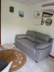 Posezení v ubytování Ti'bulle de sérénité