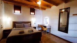 Postel nebo postele na pokoji v ubytování Hostal Yurak