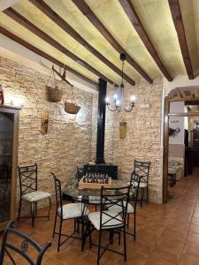 Restaurace v ubytování Hostal Camarina