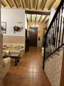 Posezení v ubytování Hostal Camarina
