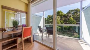 Balkon oz. terasa v nastanitvi Hotel Aurora