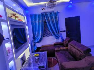 Posezení v ubytování Britis Guest House in Lomé
