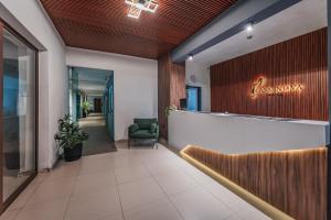 Vstupní hala nebo recepce v ubytování Hotel Casa Nova, Merida