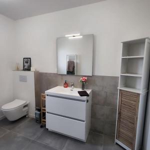 Koupelna v ubytování chez Nadia 3 chambres